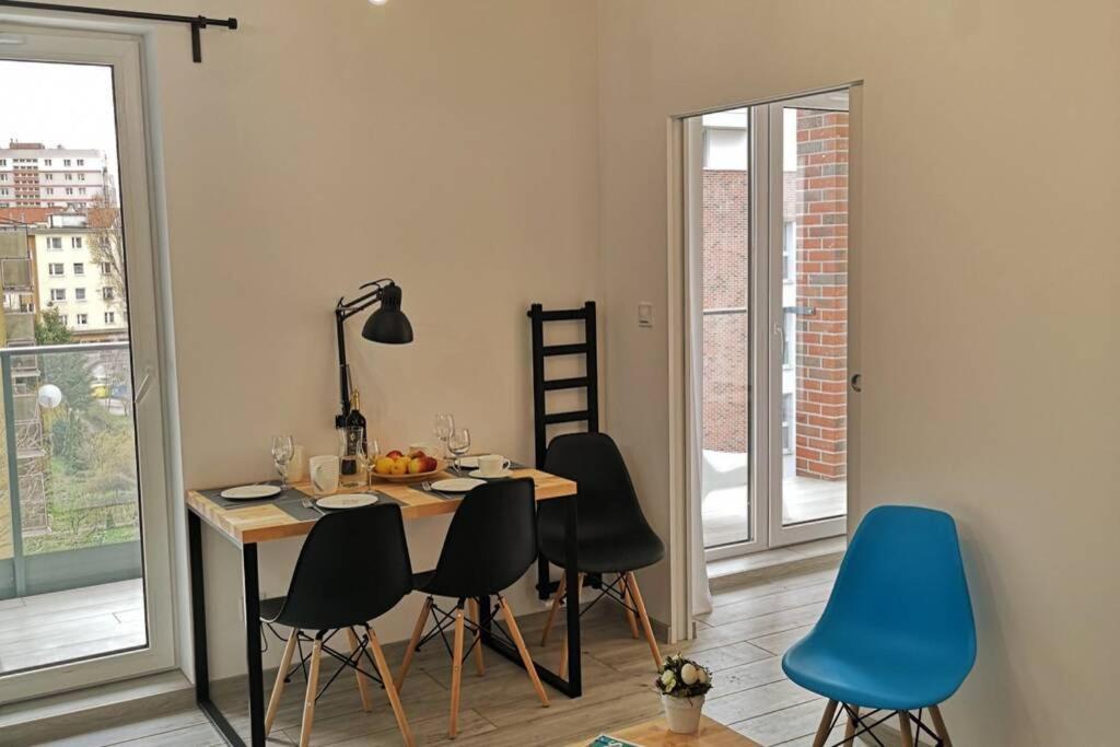 The Blue Apartment Gdańsk Eksteriør billede
