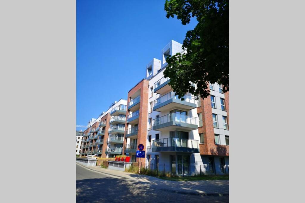 The Blue Apartment Gdańsk Eksteriør billede