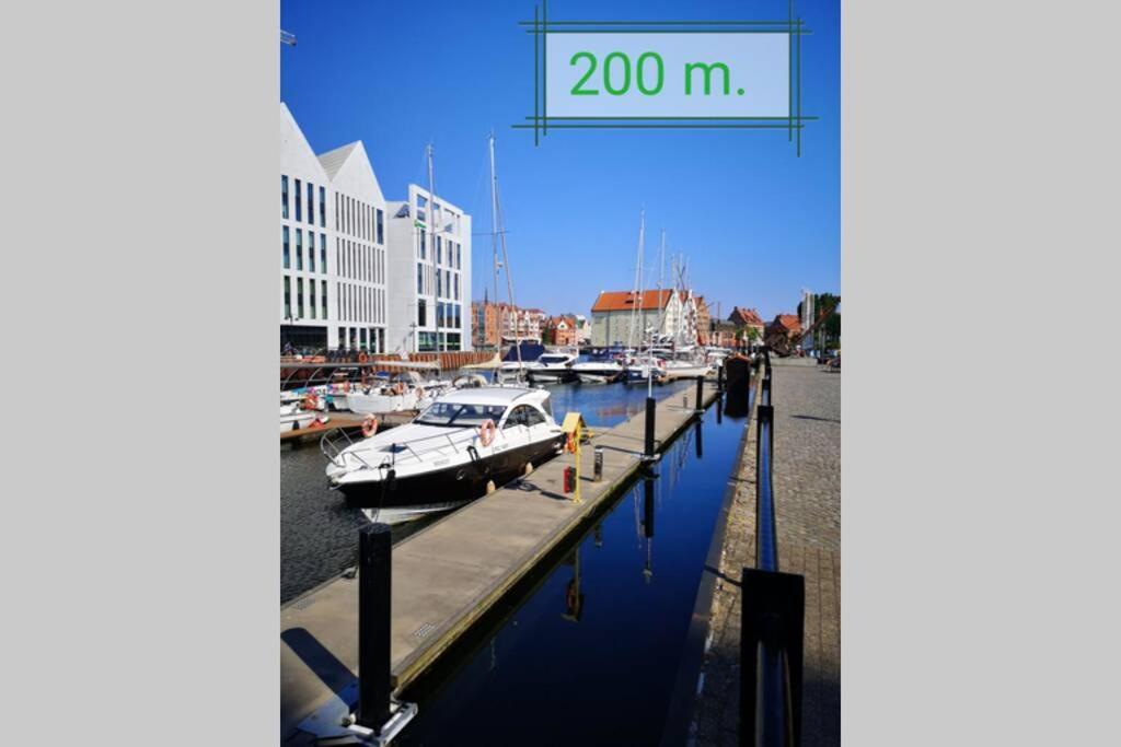 The Blue Apartment Gdańsk Eksteriør billede
