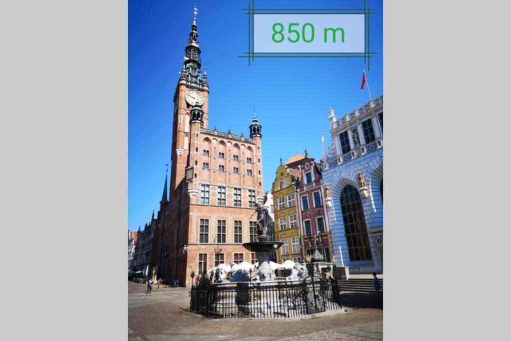 The Blue Apartment Gdańsk Eksteriør billede